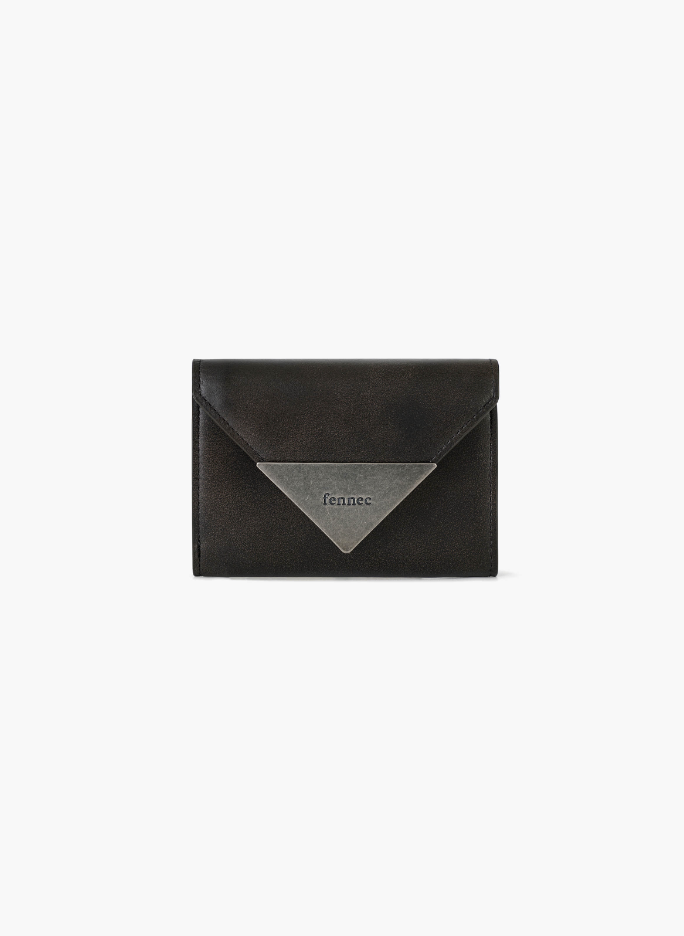 ★Fennec★ MATT TRIANGLE WALLET CREAM FNFWT02CEF MATT TRIANGLE WALLET - CREAM - Fennec