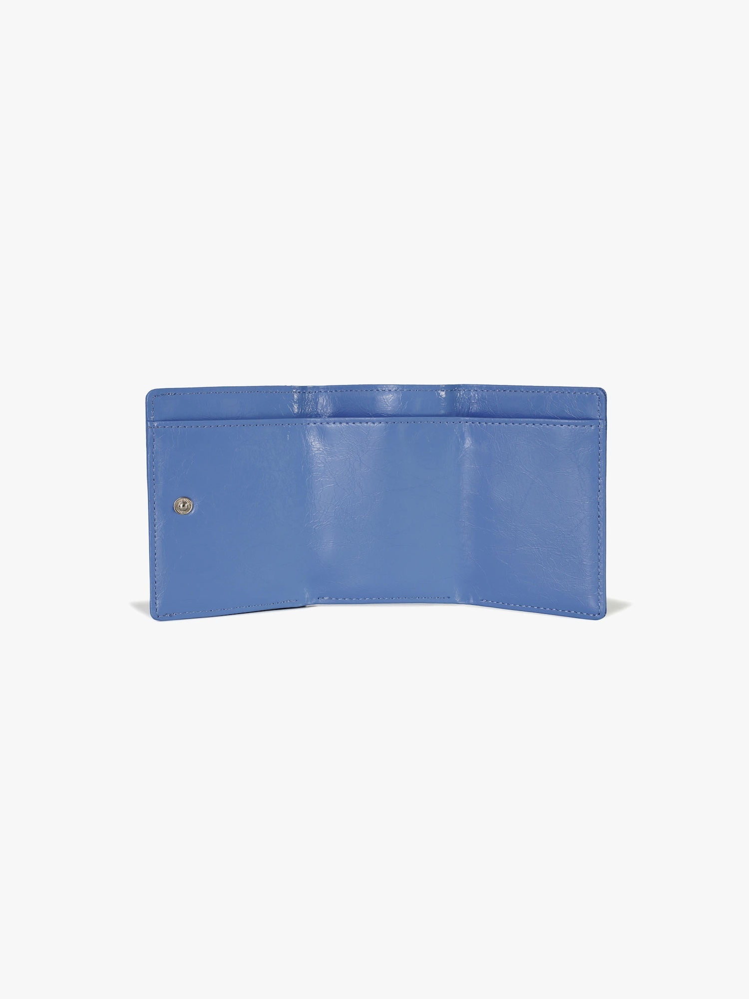 ★Fennec★ CRINKLE TRIANGLE TRIPLE WALLET CANDY BLUE FM2PK0 Fennec] Crinkle Triangle Triple Wallet-D (11 Color) *2025