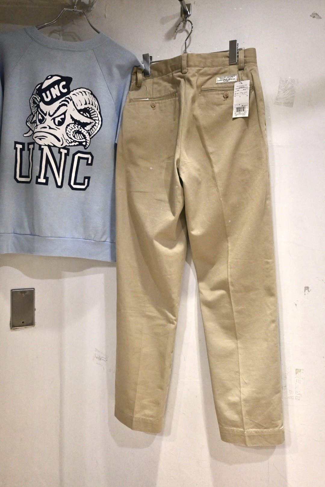 00s Polo Ralph Lauren Cotton Chino Smith Pants (Dead-stock)
