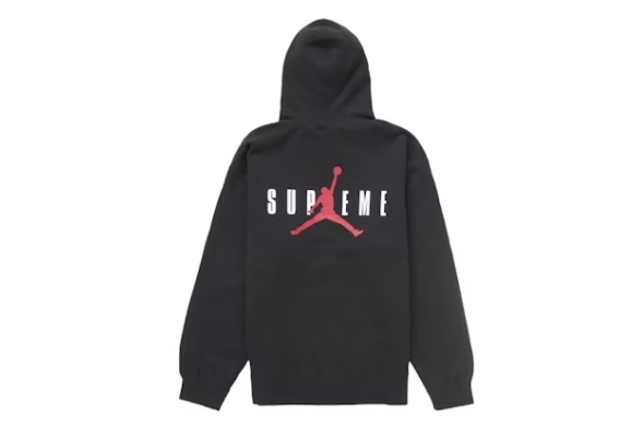 {現貨} Supreme Jordan Hooded Sweatshirt FW24 BLACK