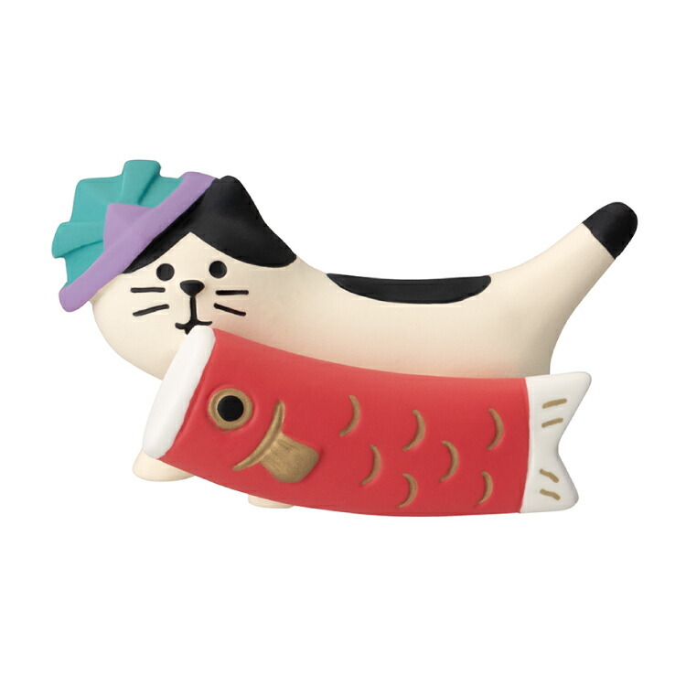 Concombre | 錦鯉貓咪  公仔（7132）