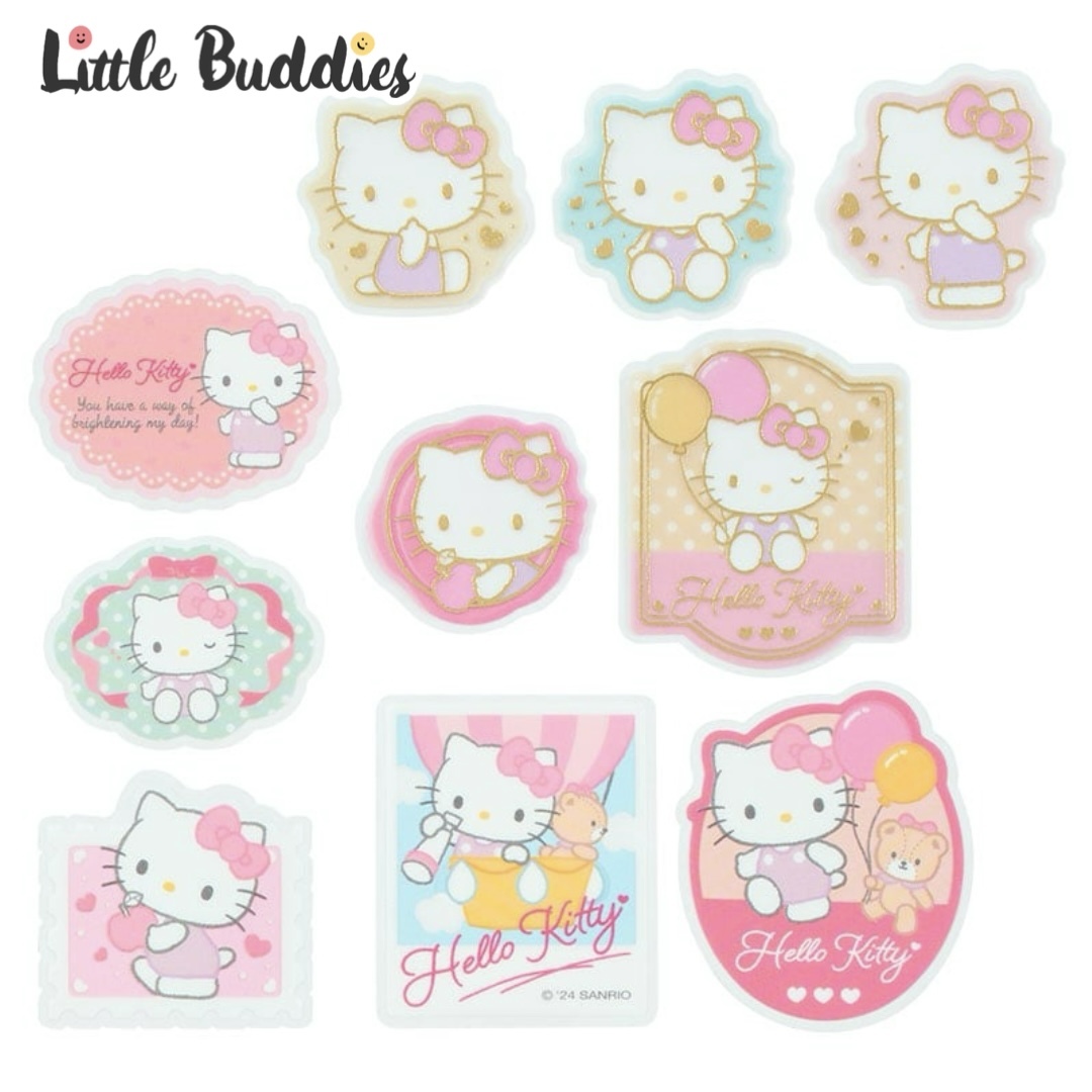 日本 Sanrio 簡約文具系列 - 貼紙套裝 (30入)