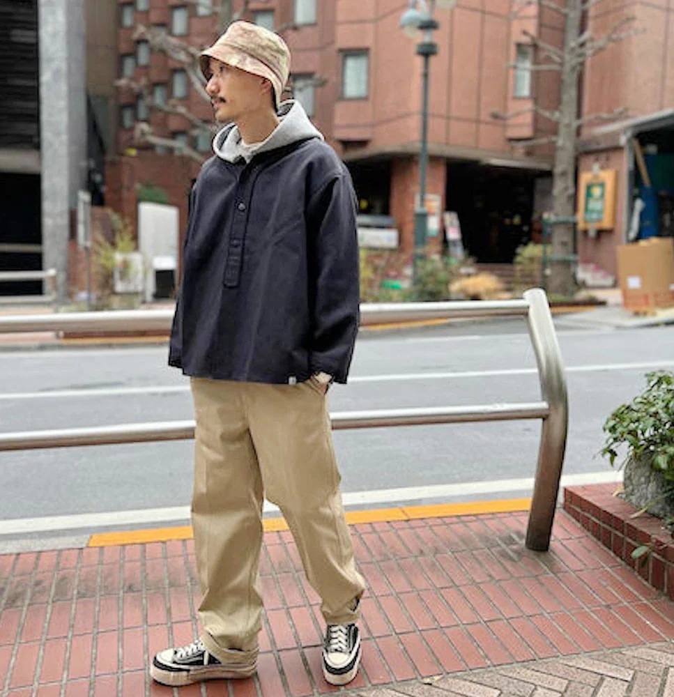 VISVIM DUGOUT SHIRT L/S (W/L PIQUE) - NAVY SIZE 3 PRE ORDER ITEM (預訂中)