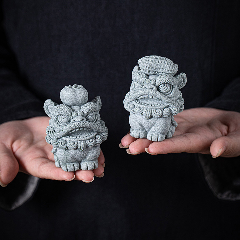 【國潮】青砂石-門市必備舞獅-百財大賣、好事發生