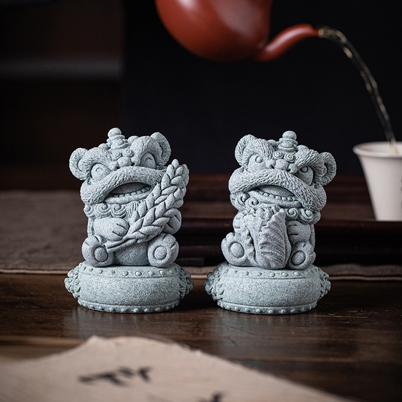 【國潮】青砂石-門市必備舞獅-百財大賣、好事發生