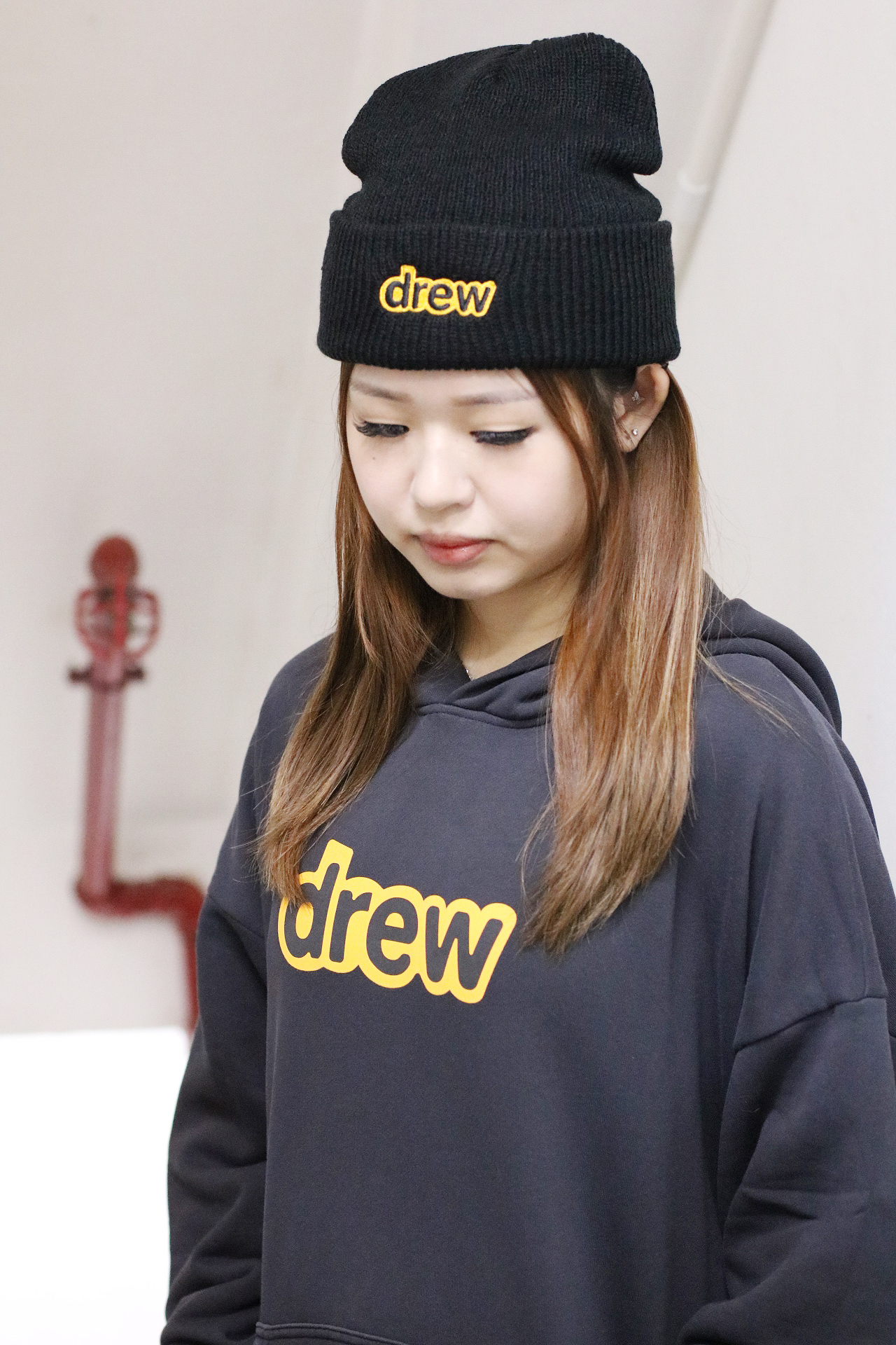 Drew House Secret SS Hoodie Washed Black  洗水黑