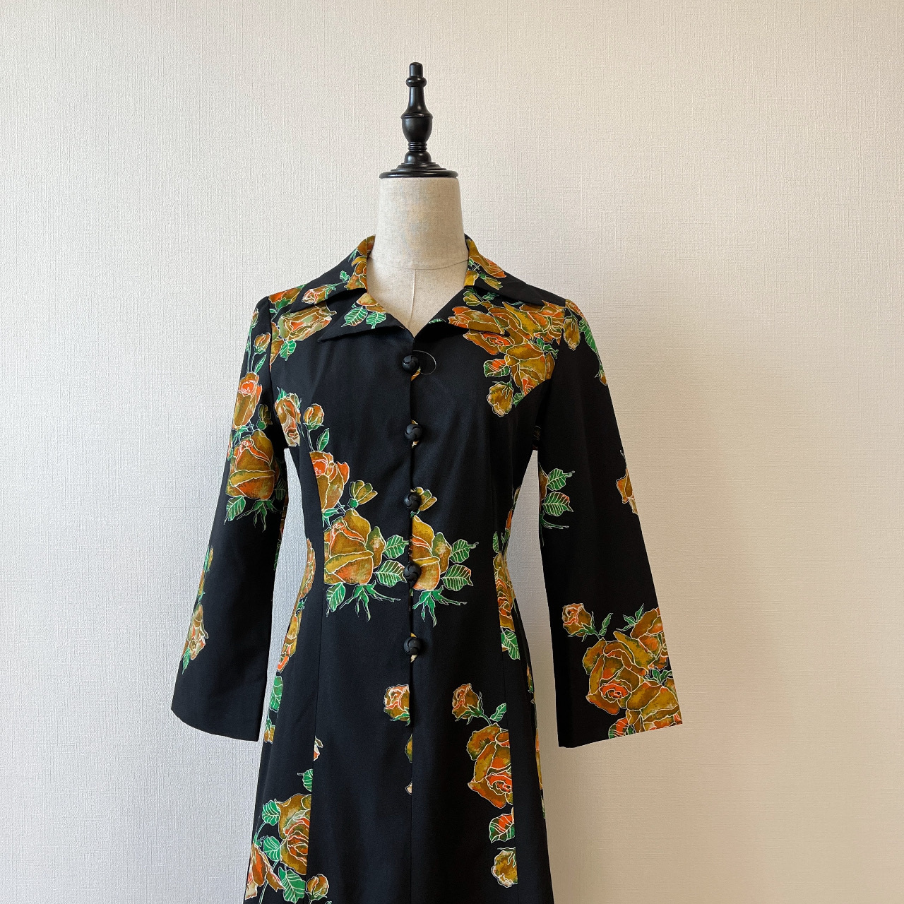 玻璃花燈飾祭典古着連身裙