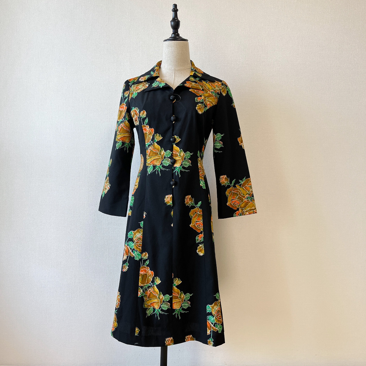 玻璃花燈飾祭典古着連身裙