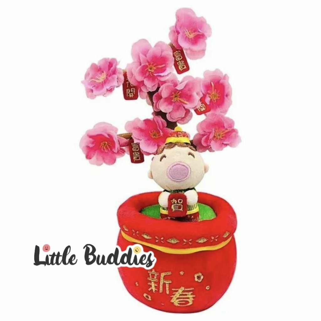 港版Sanrio/ 角落生物 賀年立體桃花樹