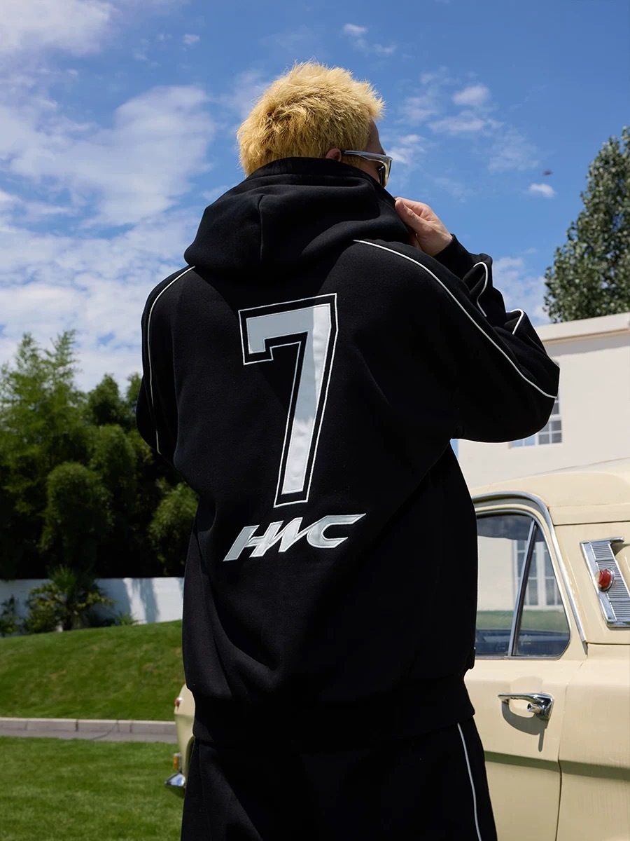 harsh and cruel 足球俱樂部運動連帽套頭針織衛衣