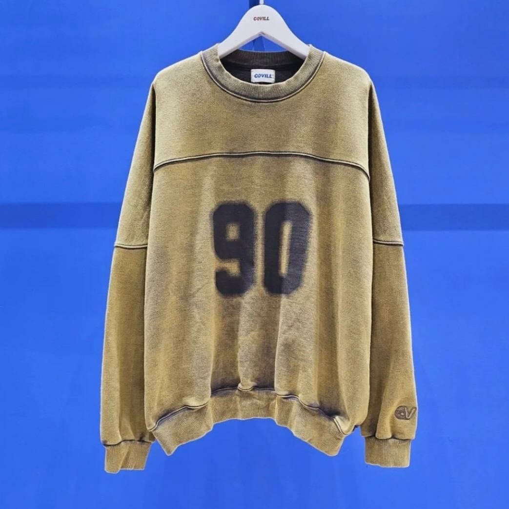 洗水英文字衛衣 COVILL-132T