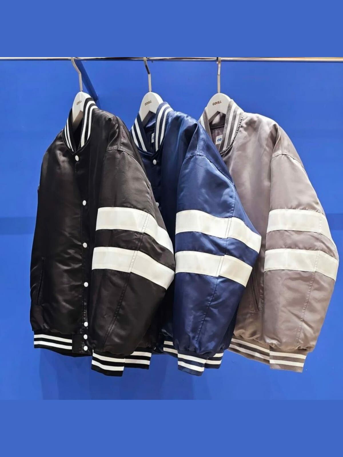 雙間棒球褸 (薄夾棉) COVILL-135JK