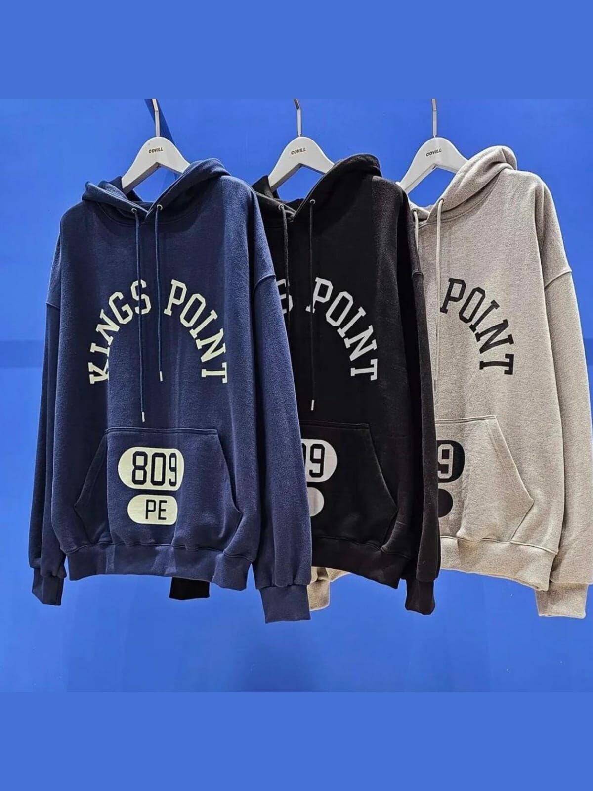 英文字連帽衛衣 COVILL-137T