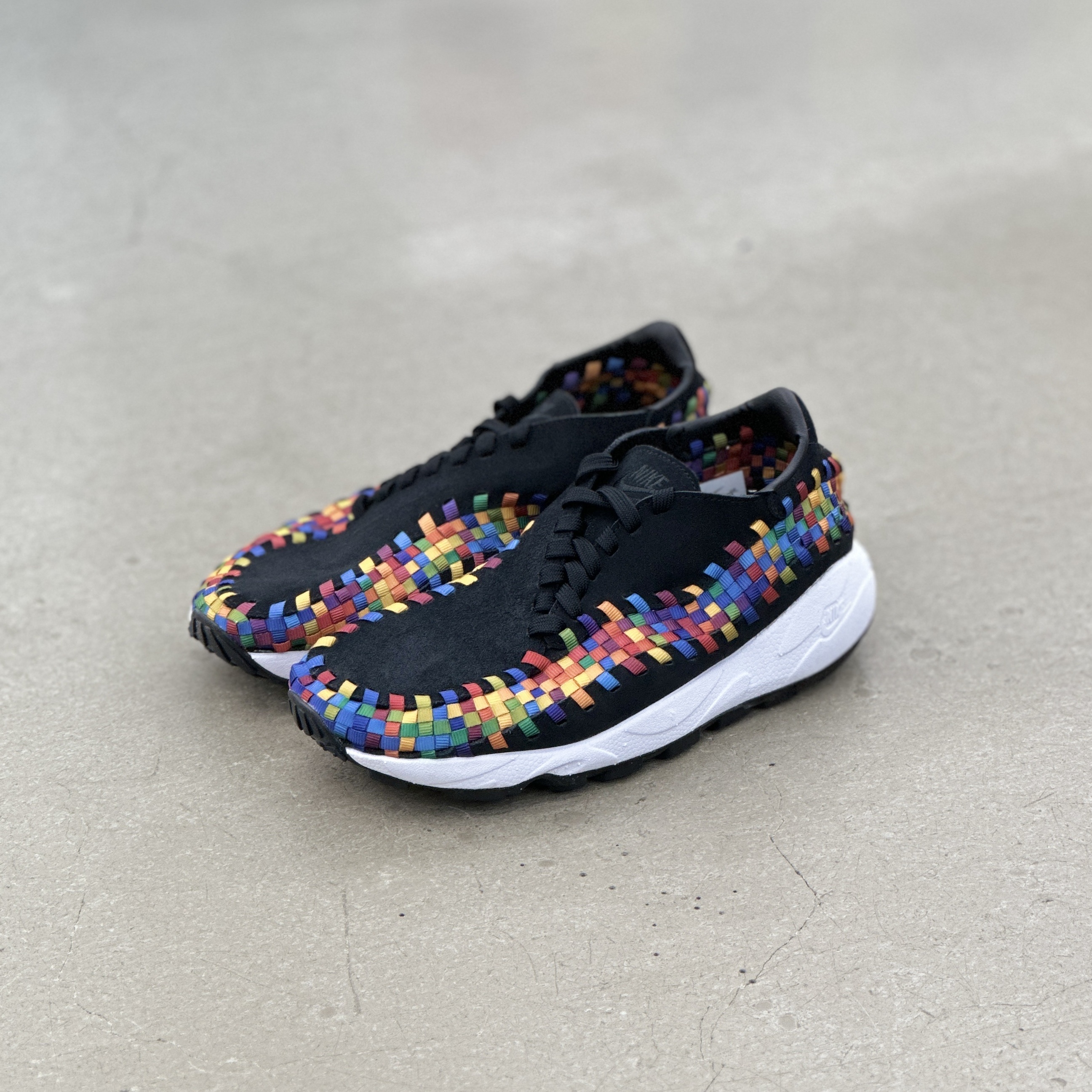 Nike Air Footscape Woven W Black Rainbow l FB1959-002