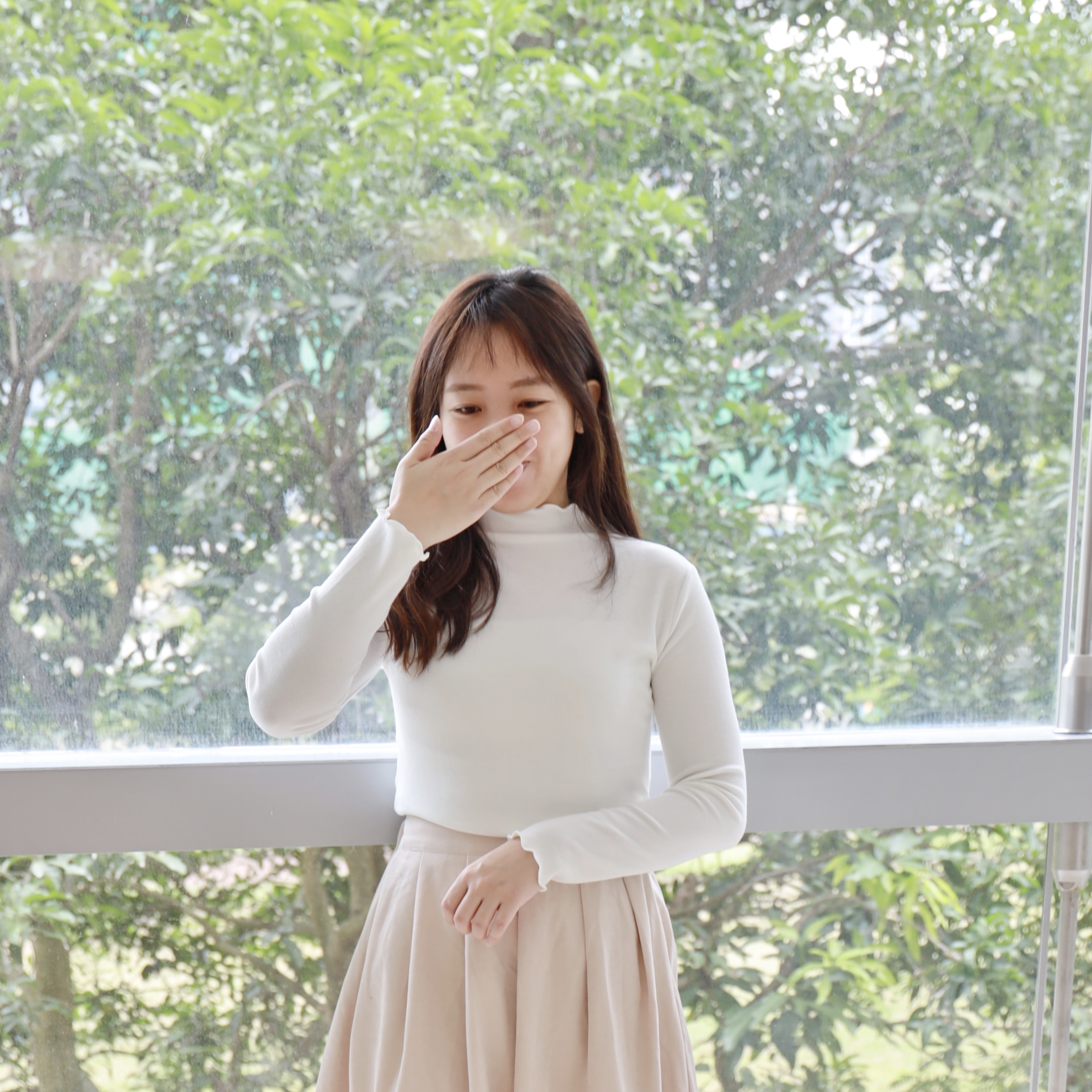 ||TOP537|| 津領木耳邊內搭top