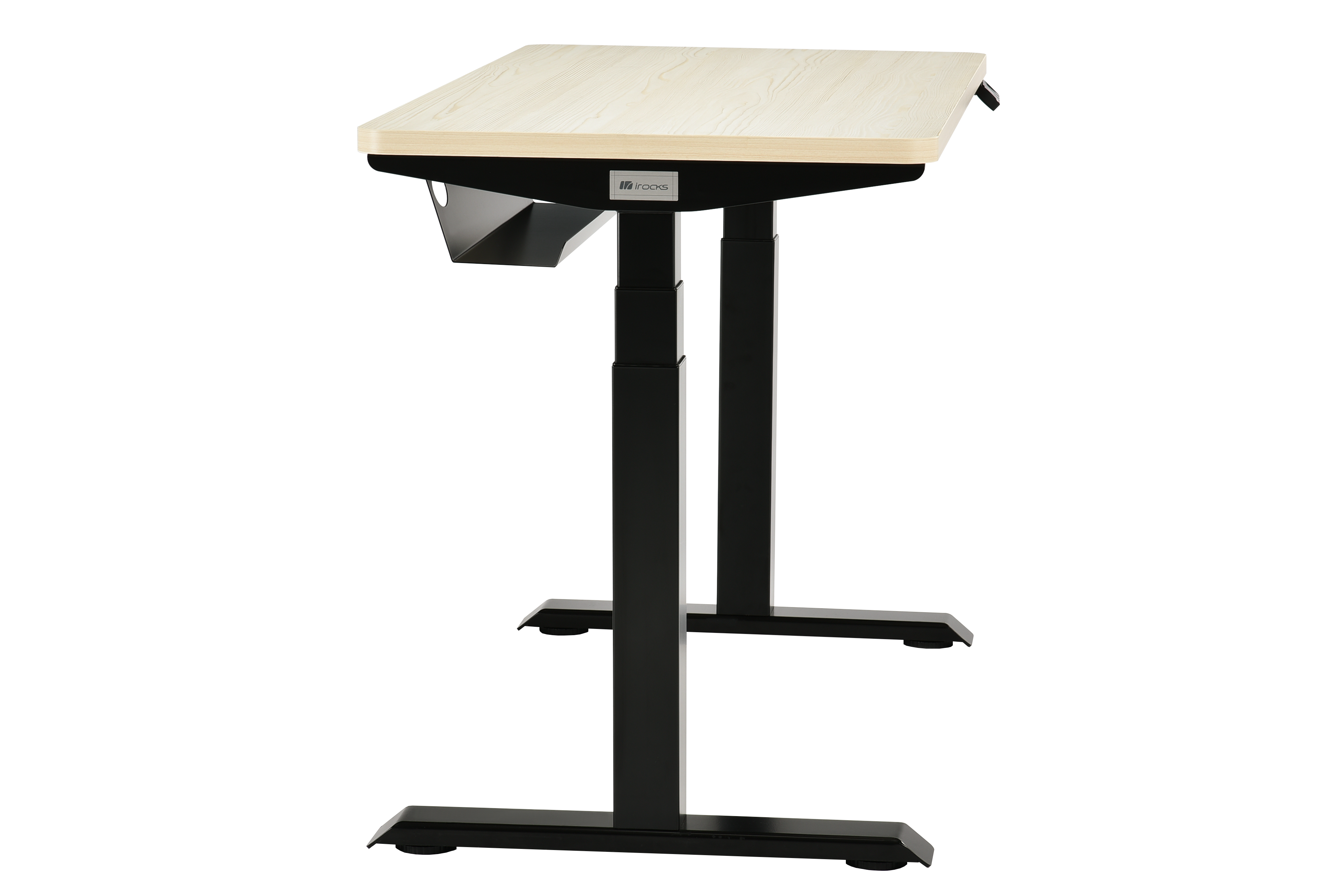 贈K74R 機械式鍵盤-白紫晶艾芮克 i-Rocks D01-SS 電動升降桌 120x60x2.5cm