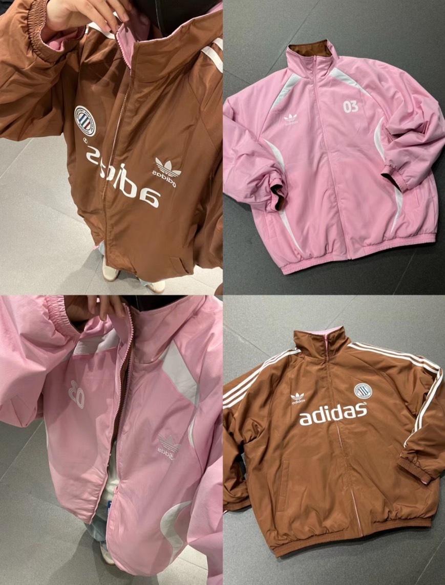 預購 Adidas 雙面夾克外套