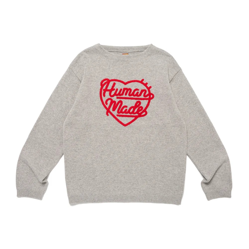 HUMAN MADE 2024 A/W HEART KNIT SWEATER - PRE ORDER ITEM (預訂中)