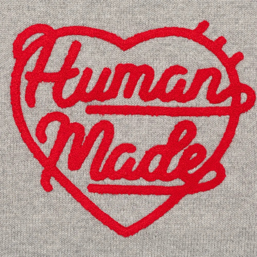 HUMAN MADE 2024 A/W HEART KNIT SWEATER - PRE ORDER ITEM (預訂中)