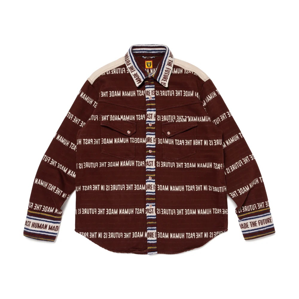 HUMAN MADE 2024 A/W BLANKET SHIRT - PRE ORDER ITEM (預訂中)