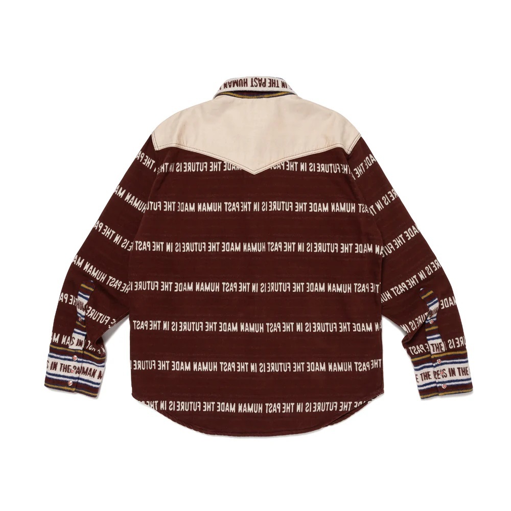 HUMAN MADE 2024 A/W BLANKET SHIRT - PRE ORDER ITEM (預訂中)
