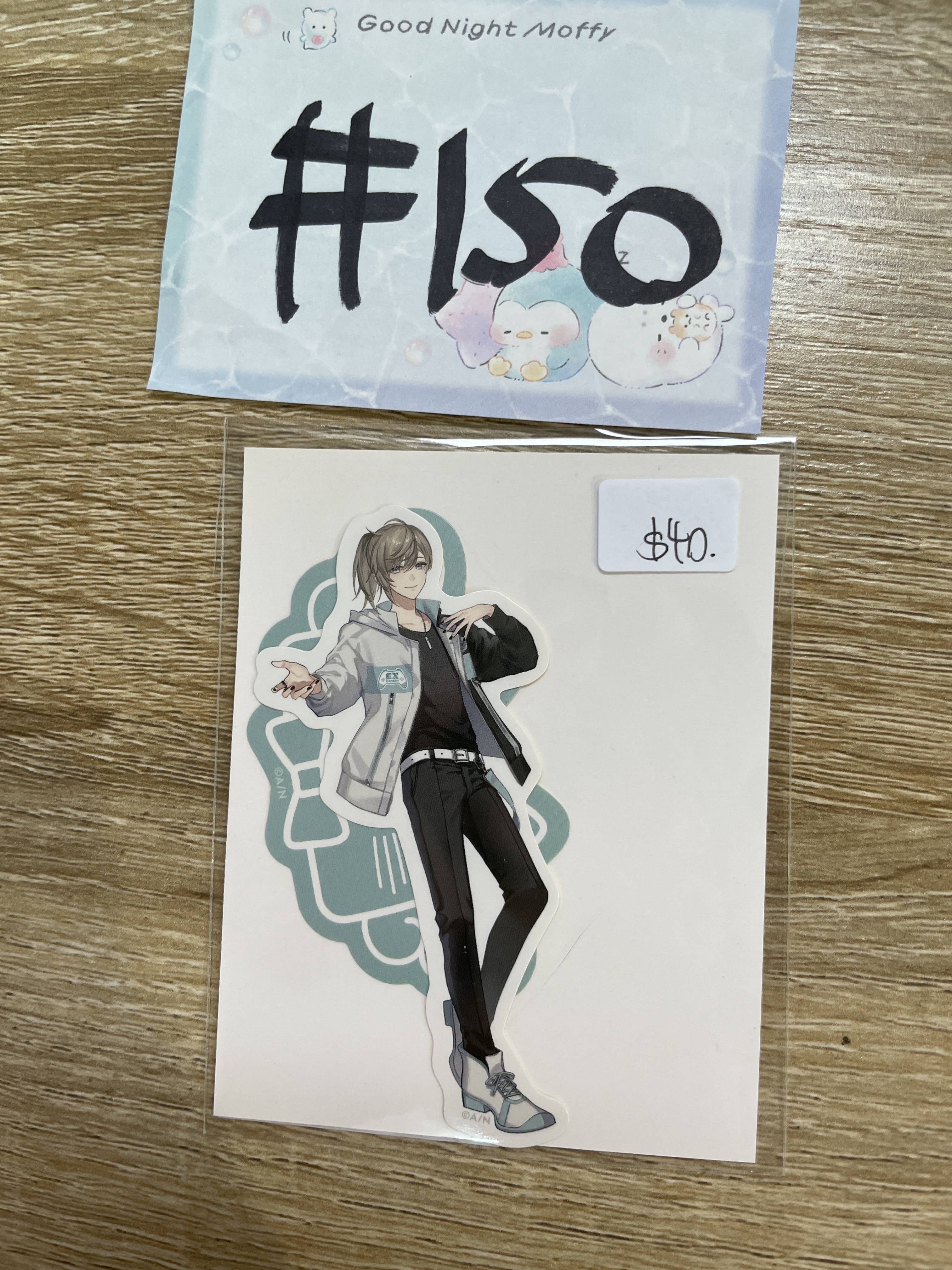 彩虹社  叶 貼紙#150