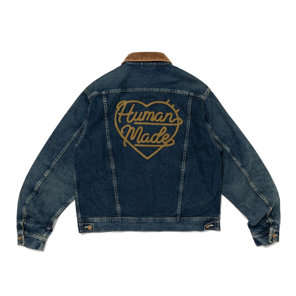 HUMAN MADE 2024 A/W BLANKET LINED DENIM WORK JACKET - PRE ORDER ITEM (預訂中)