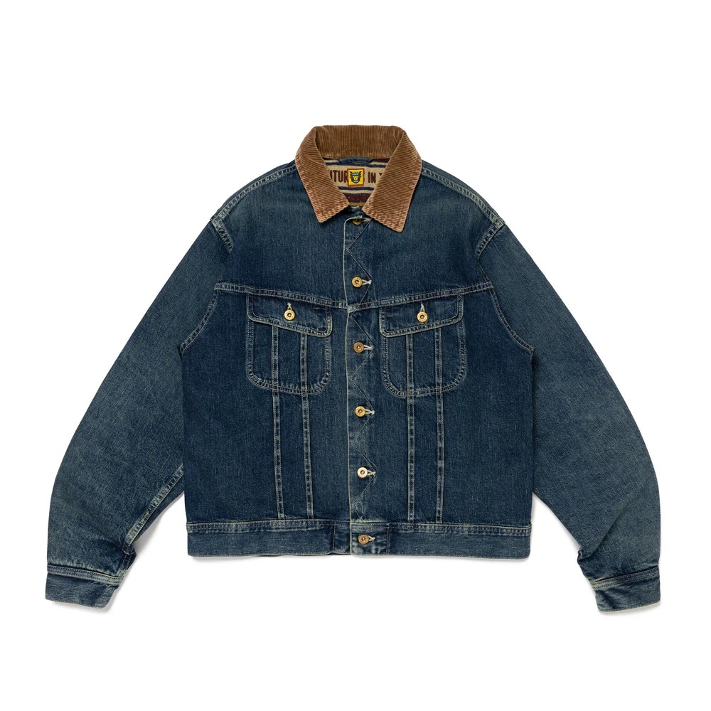 HUMAN MADE 2024 A/W BLANKET LINED DENIM WORK JACKET - PRE ORDER ITEM (預訂中)