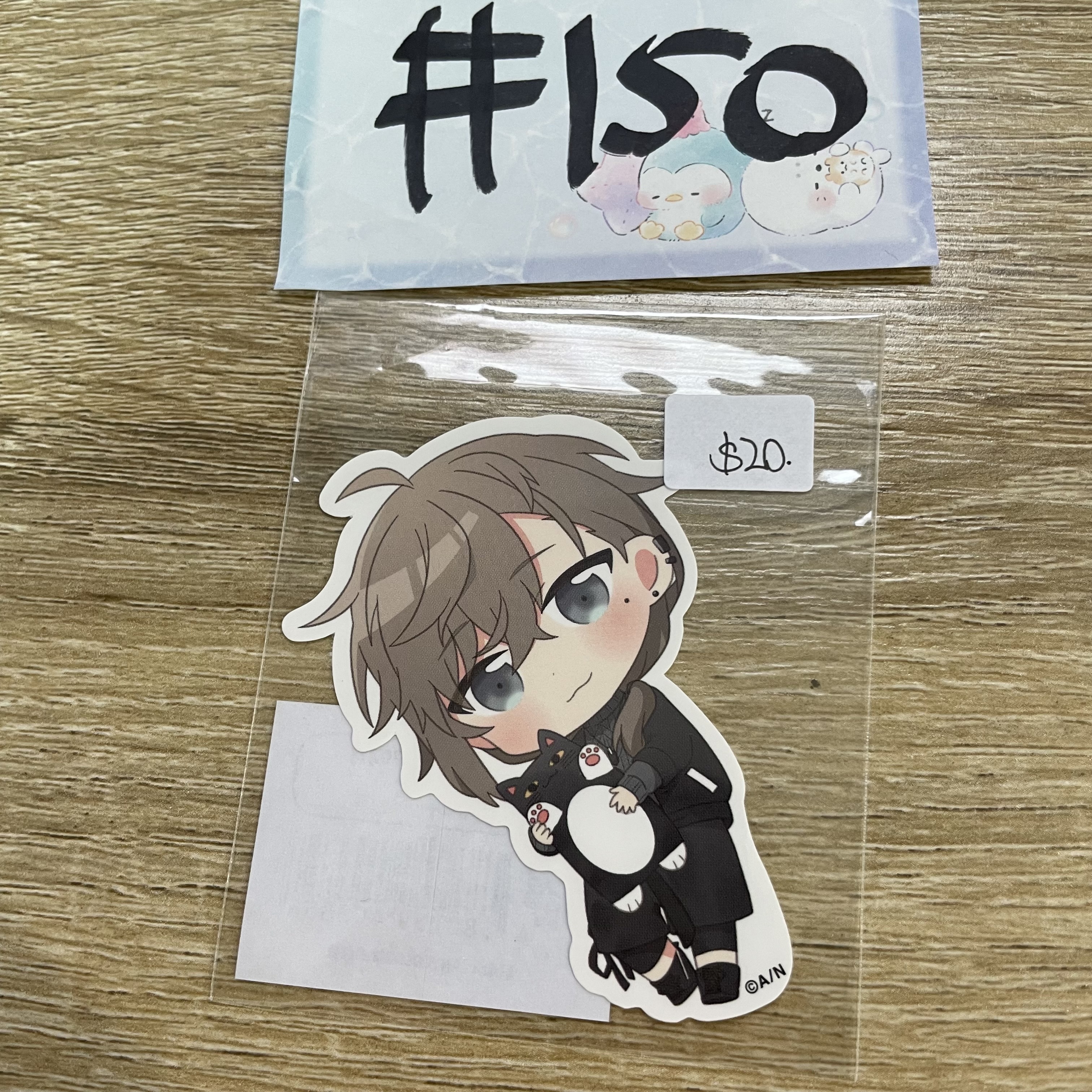 彩虹社  叶 貼紙#150