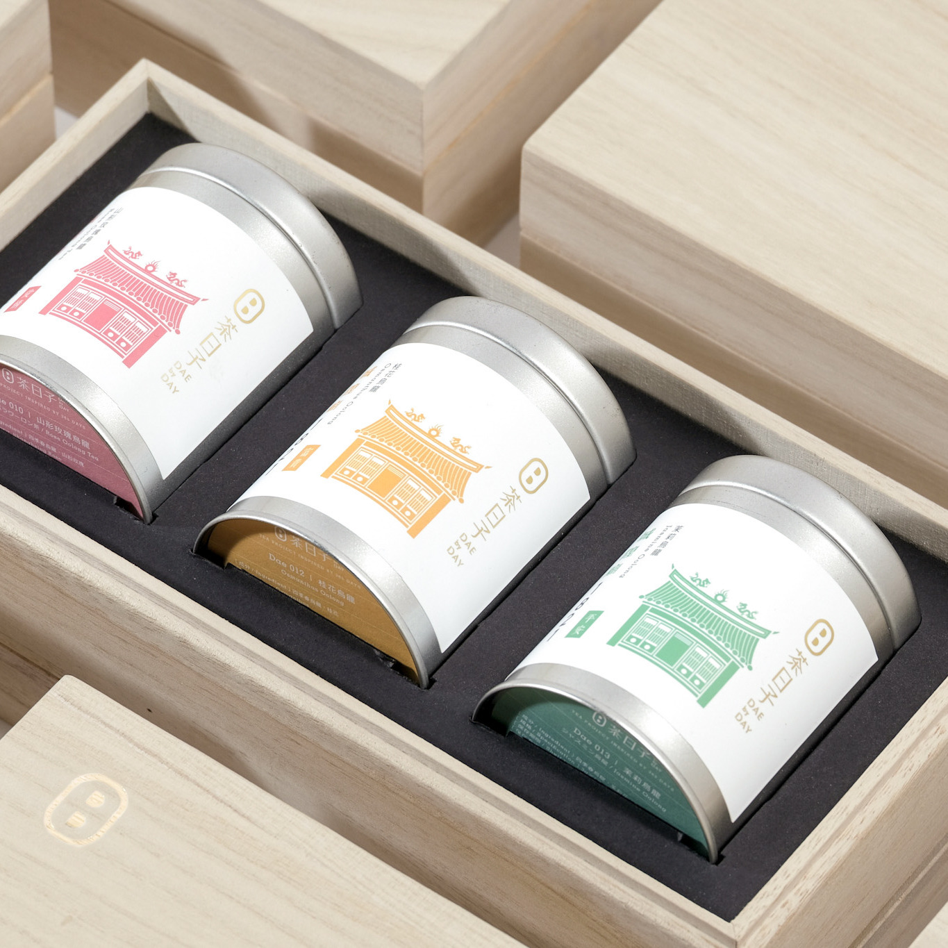 城隍廟1821 ｜ 小桐木禮盒 3罐入 -茶日子