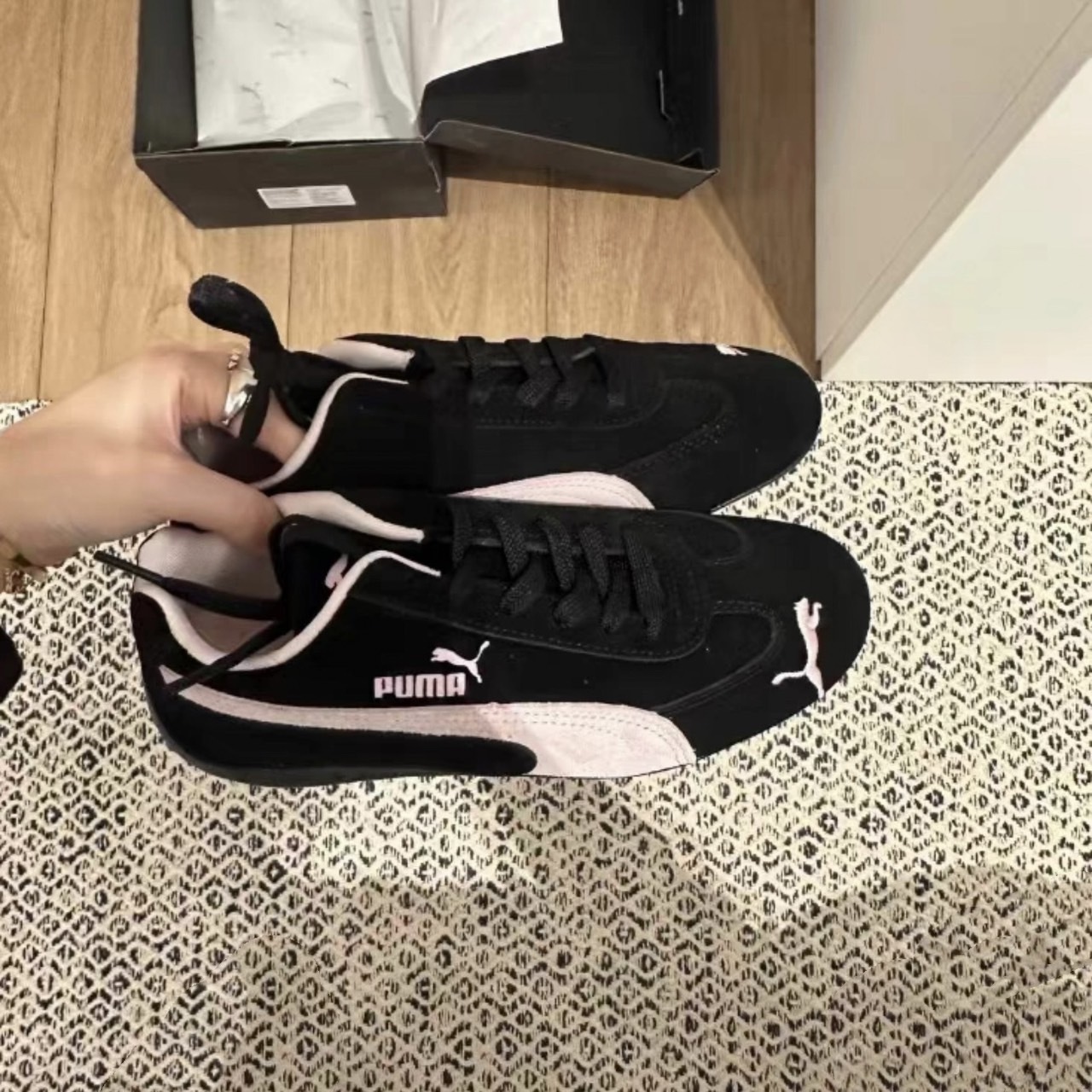 "調貨" PUMA Speedcat Archive 賽車鞋 黑粉 398846-09