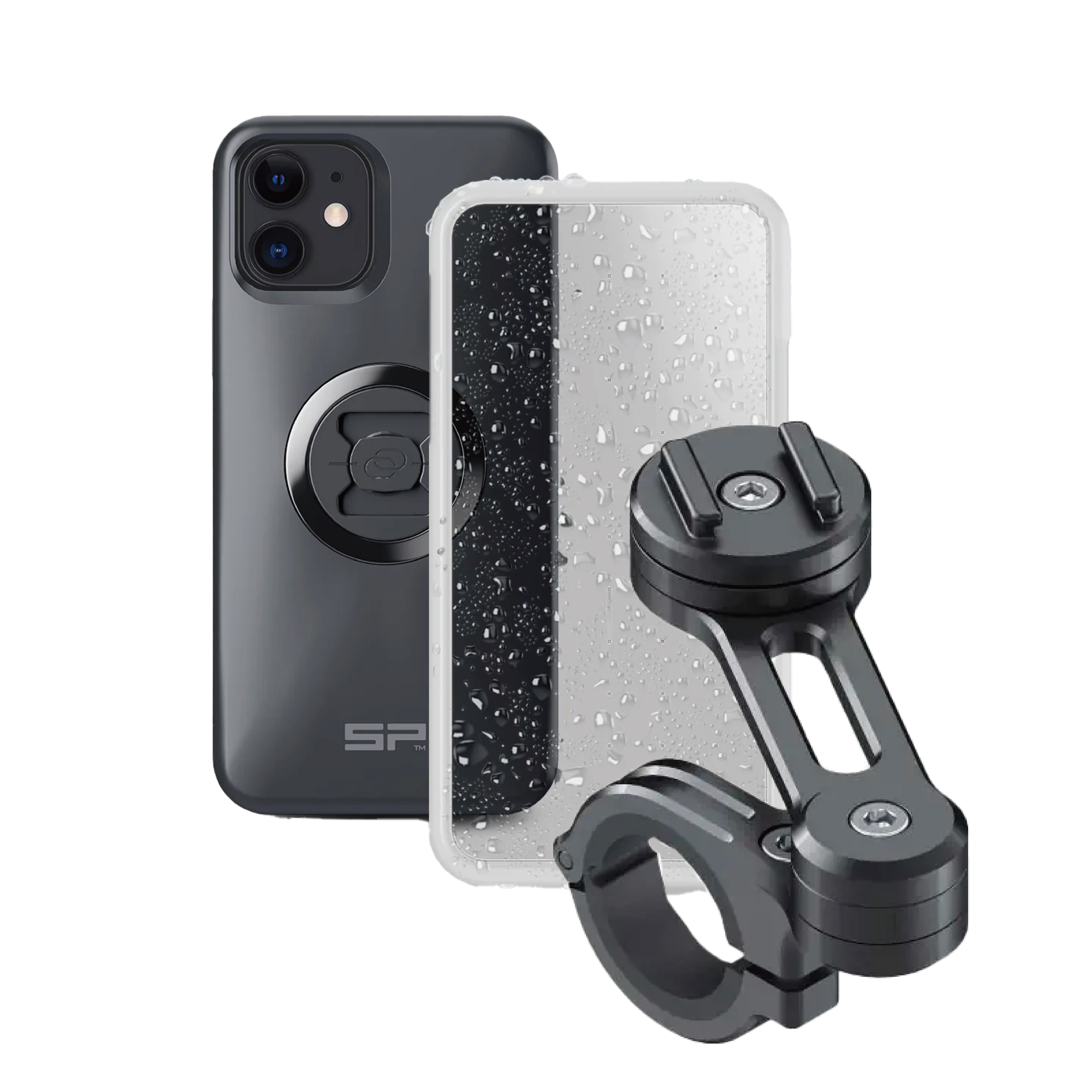 SP CONNECT SPC 手機殼 + 機車把手固定支架組合包