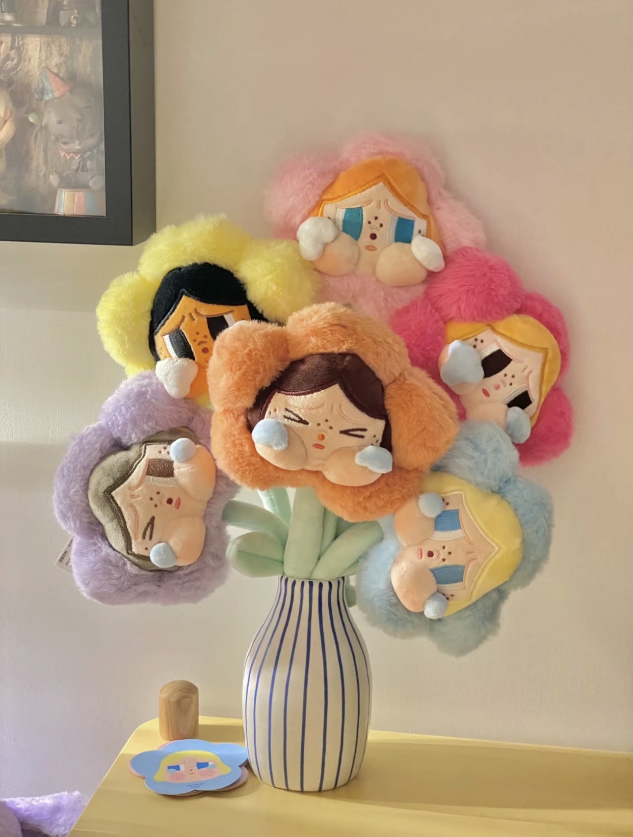 POP MART 泡泡瑪特 CRYBABY悲傷俱樂部毛絨花朵盲盒