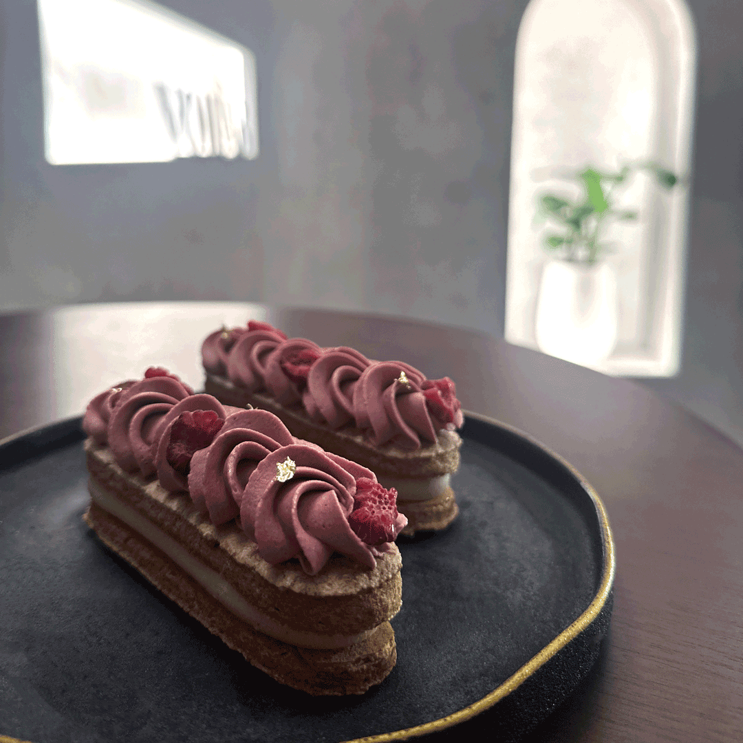 秋 · 芋頭可可達克瓦茲