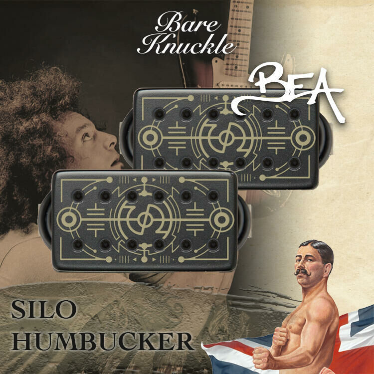 二手 Rabea Massaad 簽名款 Bare Knuckle SILO 雙線圈 拾音器