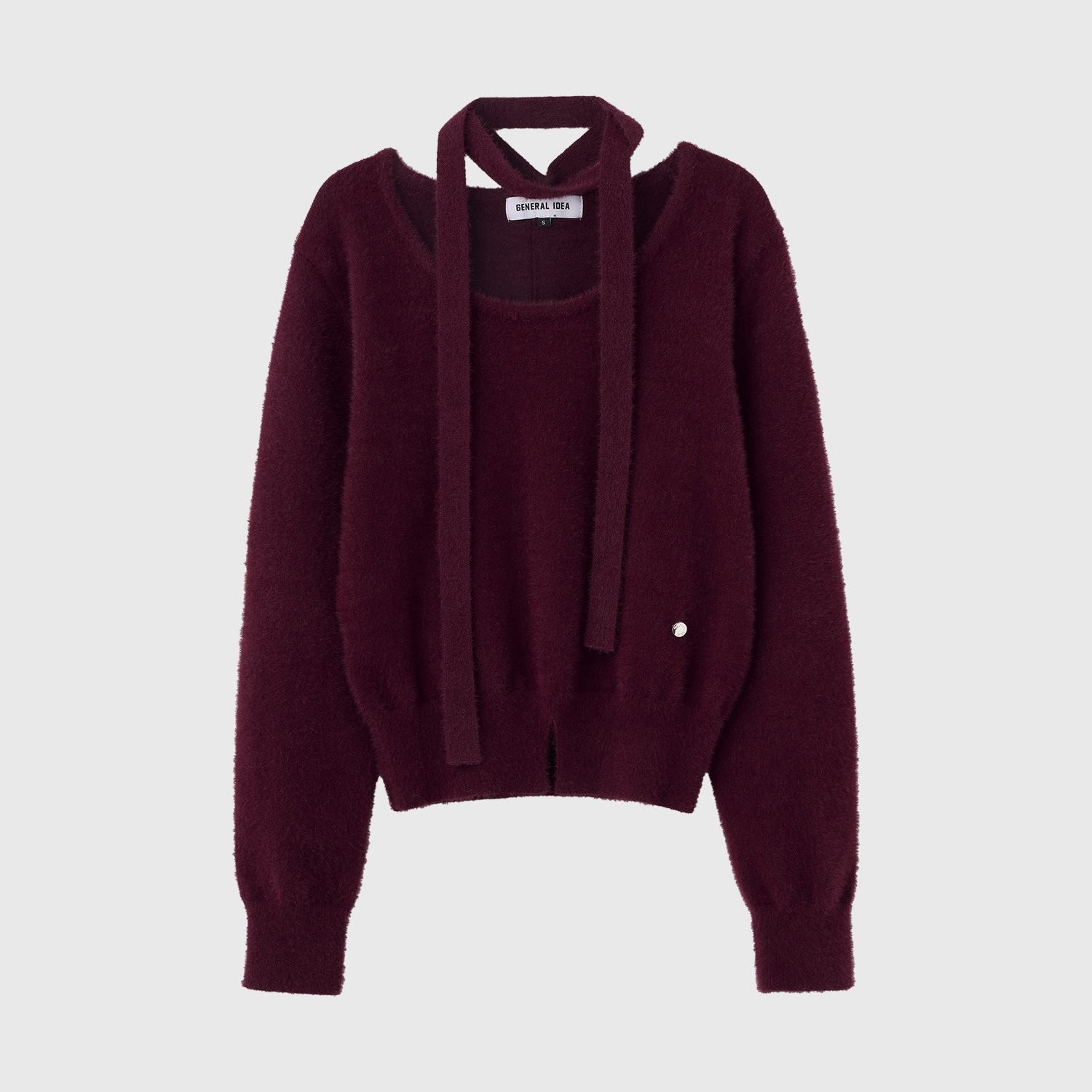 [GENERAL IDEA] HAIRY TIE PULLOVER