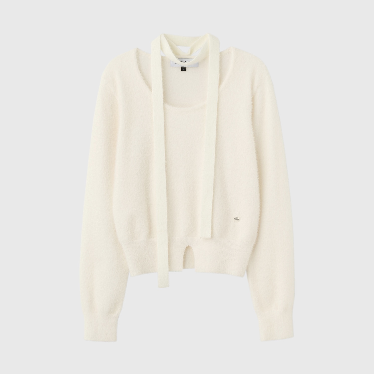 [GENERAL IDEA] HAIRY TIE PULLOVER