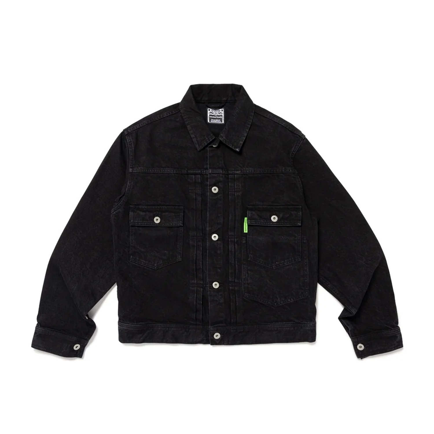 WASTED YOUTH BLACK DENIM JACKET - PRE ORDER ITEM (預訂中)