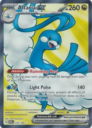 Altaria ex - 232/182 - Full Art Secret Rare