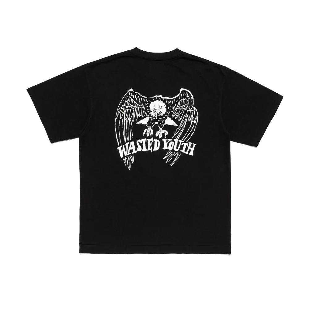 WASTED YOUTH 2024 A/W T-SHIRT #02 - BLACK PRE ORDER ITEM (預訂中)