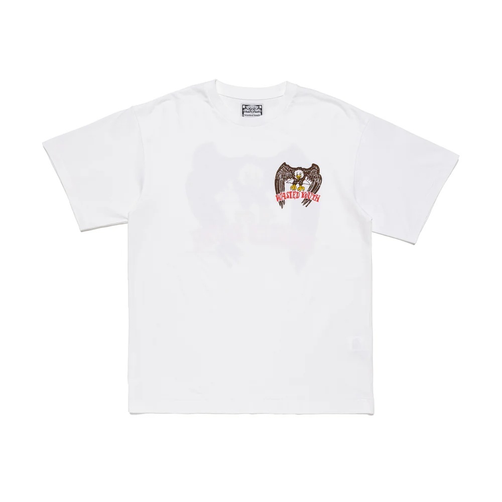WASTED YOUTH 2024 A/W T-SHIRT #02 - WHITE PRE ORDER ITEM (預訂中)