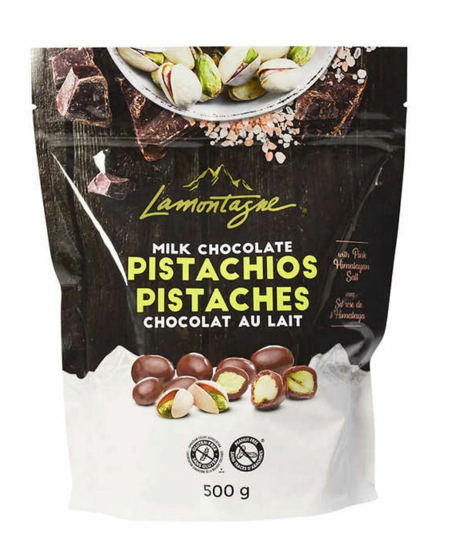 加姐 Lamontagne 開心果朱古力 500g *滿$899包京東送貨上門* CC5