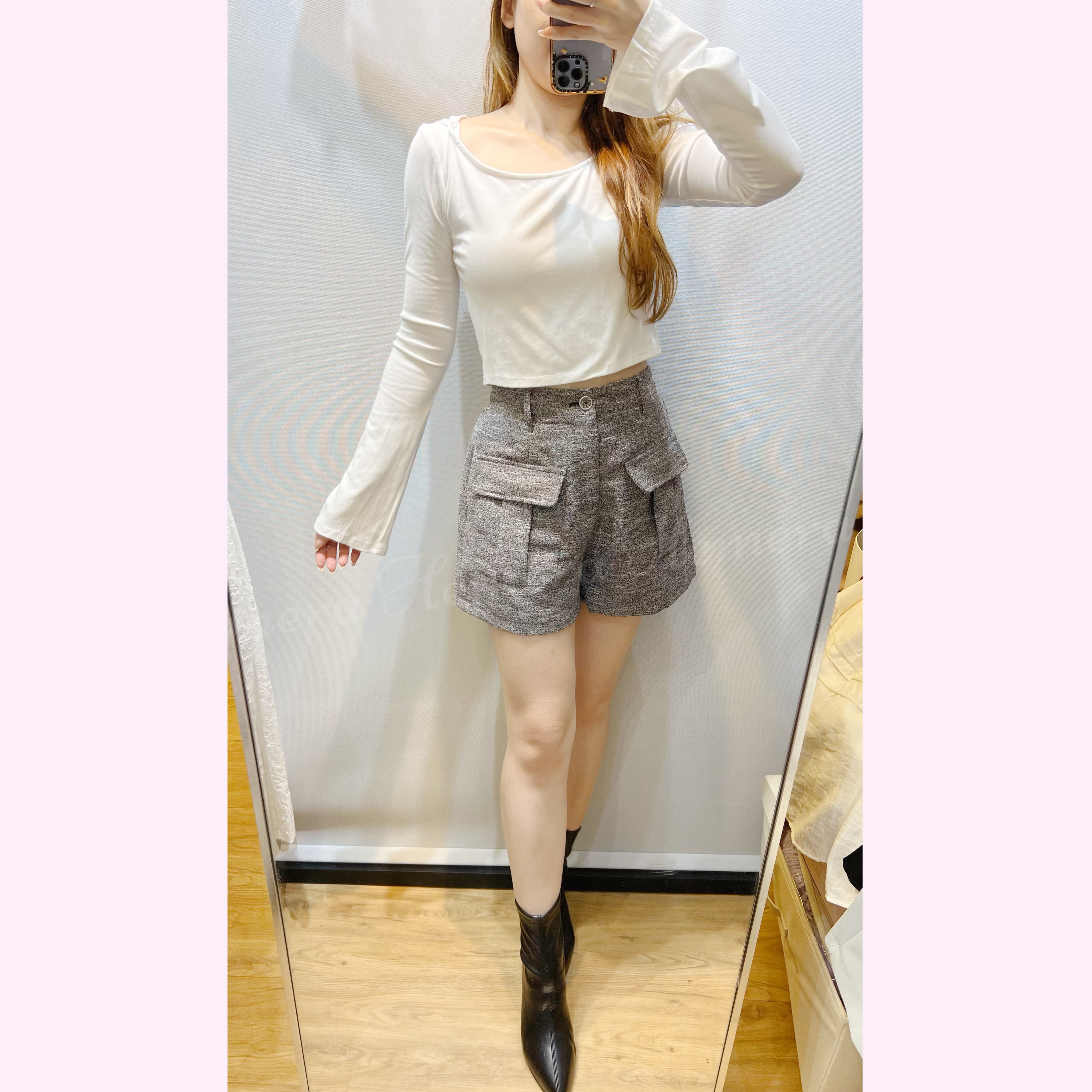 TP24W1124 性感有帽短版上身