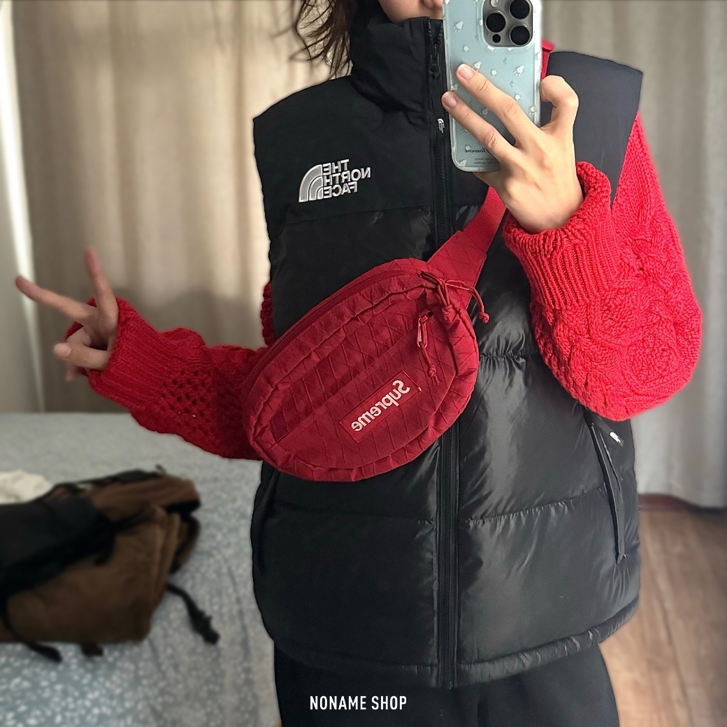 THE NORTH FACE TNF NUPTSE ON BALL 北臉 拼接 亮面 背心 (男款)