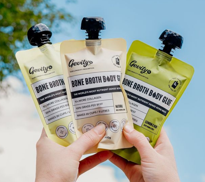 Gevity 草飼大骨湯 檸檬香草 隨身包裝 200g (best before 28/11/2025)