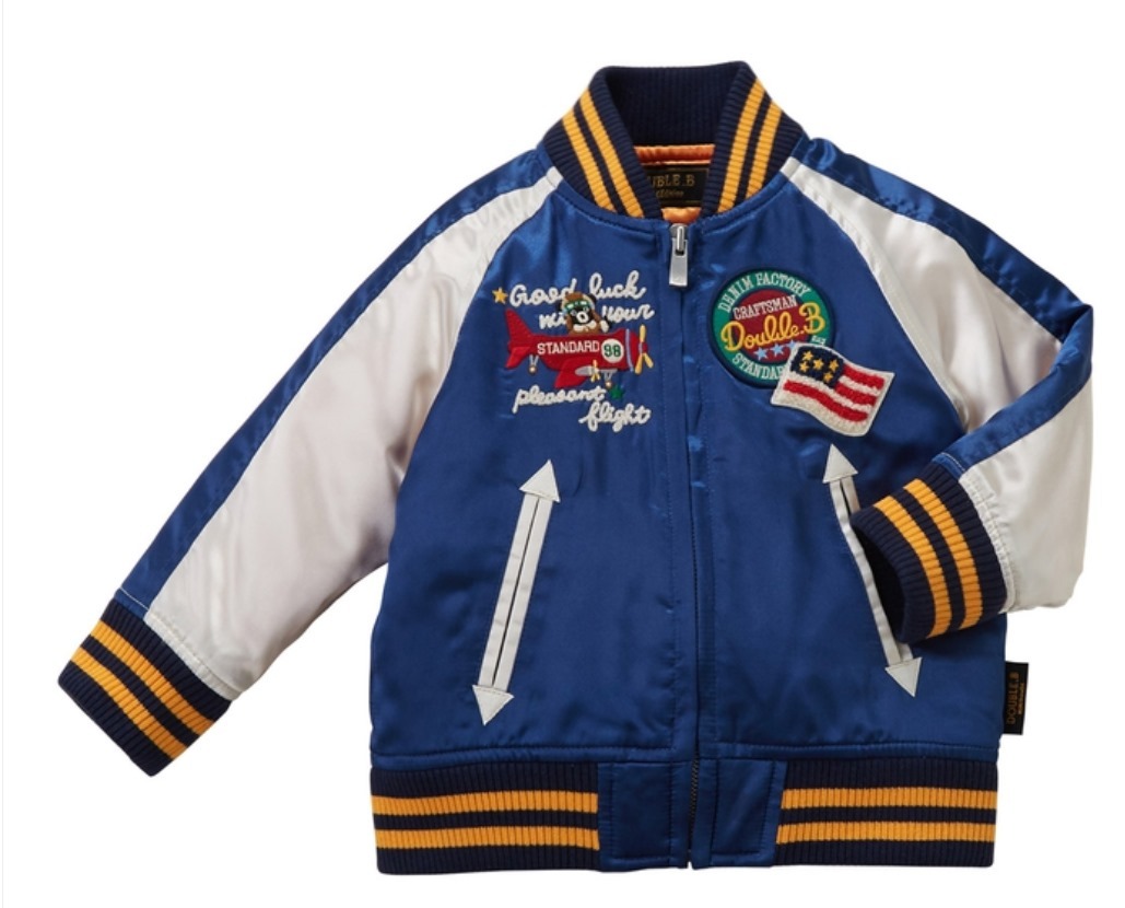 Double B 世界地圖圖案外套