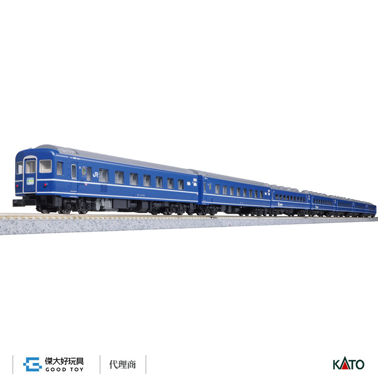 KATO 10-1953 客車14系500番台寢台急行球藻/大雪/利尻(7輛)