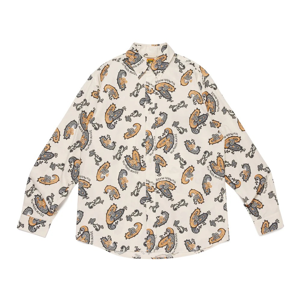 HUMAN MADE 2024 A/W PAISLEY BD SHIRT SHIRT - WHITE PRE ORDER ITEM (預訂中)