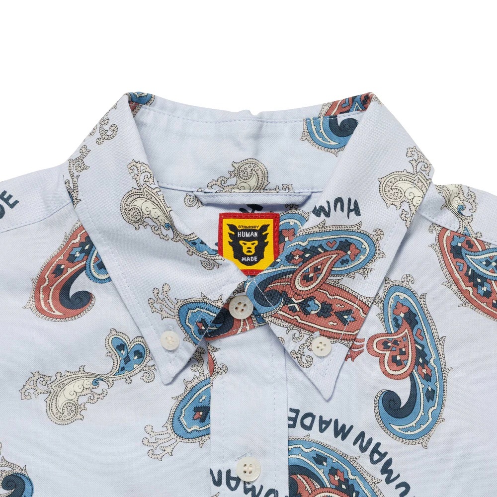 HUMAN MADE 2024 A/W PAISLEY BD SHIRT SHIRT - BLUE PRE ORDER ITEM (預訂中)