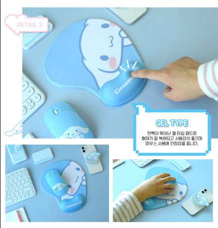 24091-CN Sanrio 玉桂狗護腕滑鼠墊 #KR-DV24